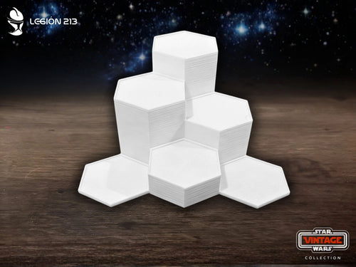 Expositor Modular Hexagonal para Figuras Vintage Collection - Edición Premium