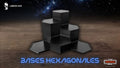 Expositor Modular Hexagonal para Figuras Vintage Collection - Edición Black